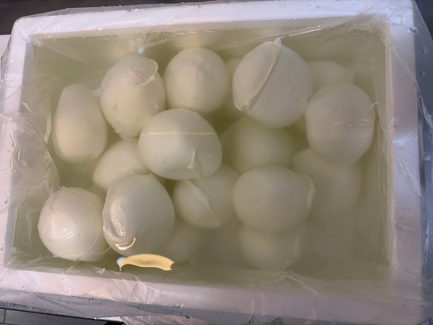 Mozzarella 100% latte di bufala porzione da 250 gr
