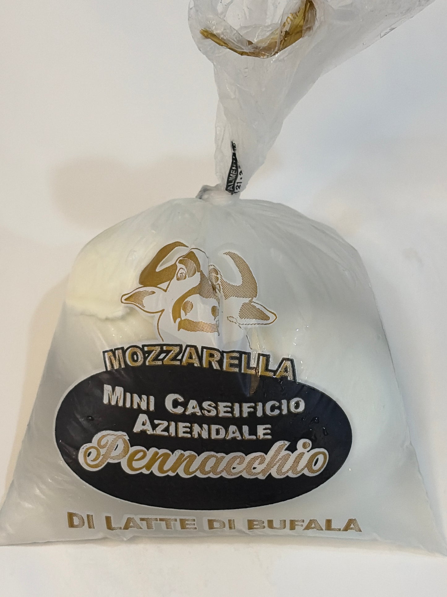 Mozzarella 100% latte di bufala porzione da 250 gr